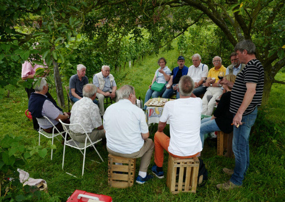 Ausflug des Weinbergteams nach Unkel