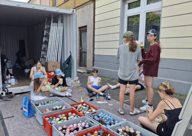 Art One Bonn 2025 – 77-Meter-Graffito an der Königswinterer Straße