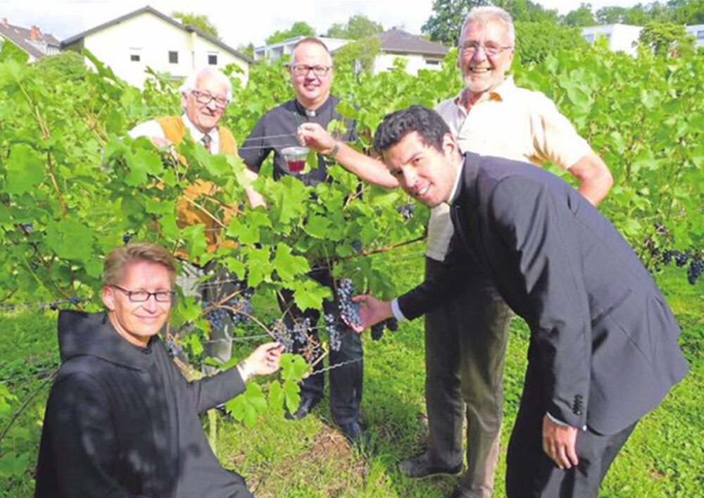 Sauerländer besuchen ehemaligen Stiftsweinberg